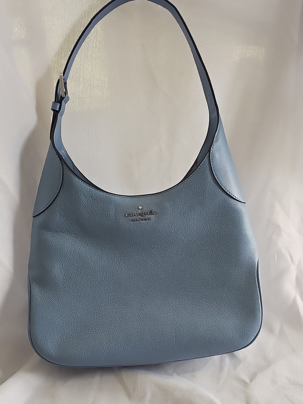 kate spade Light Blue Pebble Leather Bag